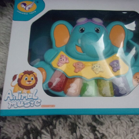 Jialegu Toys Animal Music- Elephant piano for toddler new - Picture 3 of 5